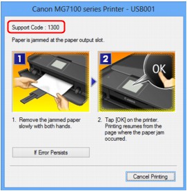figure: Error message in Windows