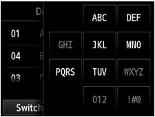 figura: Touchscreen