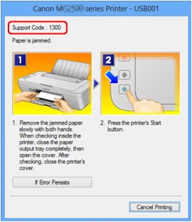 obrázek: chybová zpráva v systému Windows