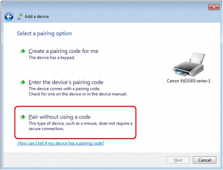 figure:Pair with a wireless device (pairing)