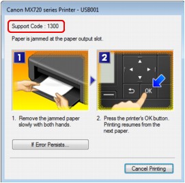 rysunek: komunikat o błędzie w systemie Windows