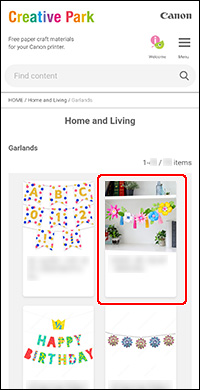 figure: Creative Park screen