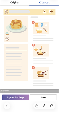 afbeelding: Scherm van Web Print Optimizer