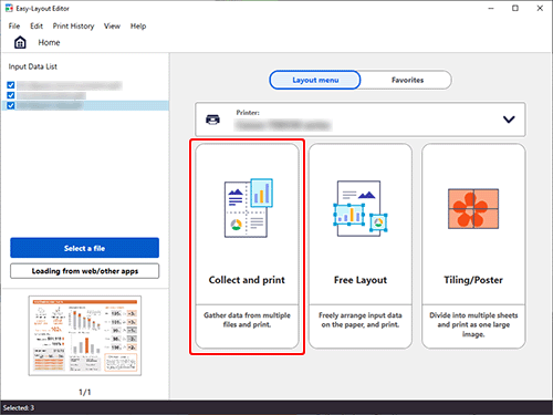 Abbildung: Easy-Layout Editor-Bildschirm