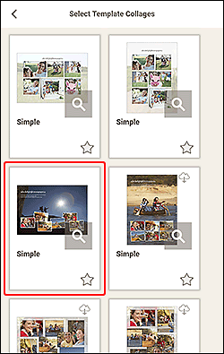 Abbildung: Easy-PhotoPrint Editor-Bildschirm