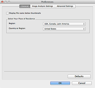 canon image garden export labels