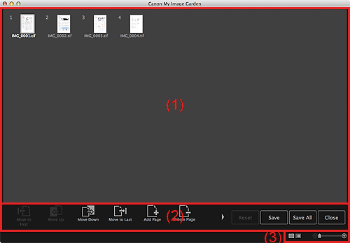 figura: visualização Criar/Editar Arquivo PDF