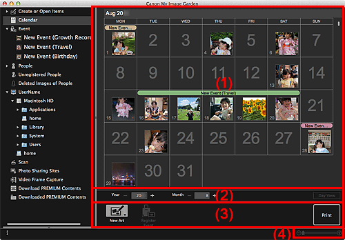 figura: Vista Calendario