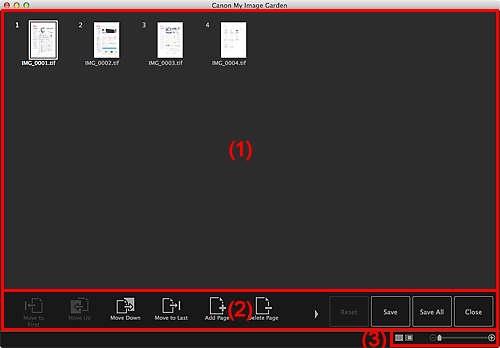 figura: visualização Criar/Editar Arquivo PDF