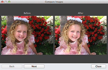 figure: Compare Images window