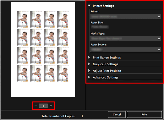 Imagen: cuadro de diálogo Configuración de impresión