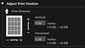 рисунок: диалоговое окно параметров печати
