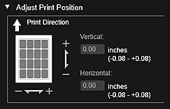 фигура: Диалогов прозорец „Print settings”