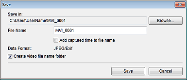 pav.: įrašymo dialogo langas