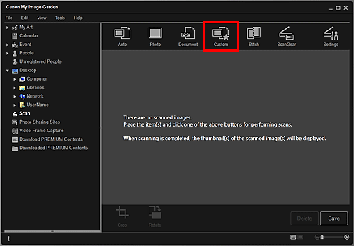 attēls: skats Skenēt