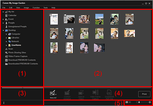 slika: glavni zaslon