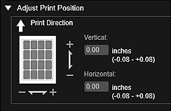 фигура: Диалогов прозорец „Print settings”