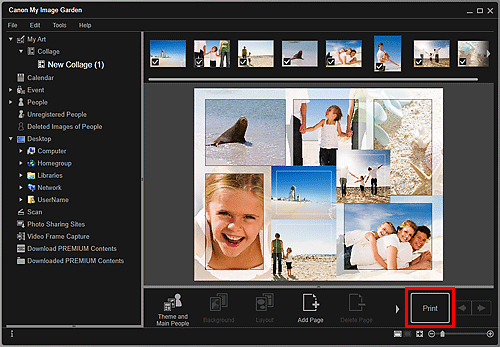 pav.: redagavimo ekranas „Mano menas“