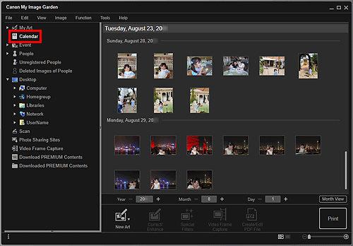 pav.: kalendoriaus rodinys