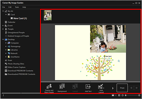 attēls: rediģēšanas ekrāns Mans dizains