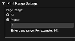 Imagen: cuadro de diálogo Configuración de impresión