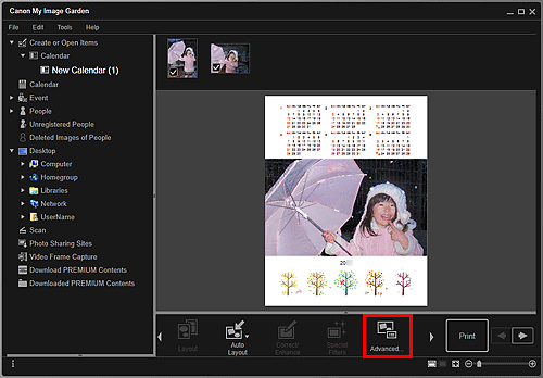 figure: Create or Open Items edit screen
