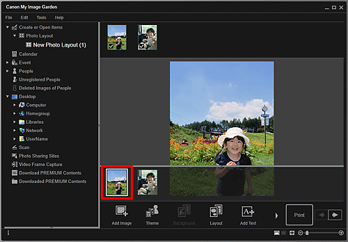 figure: Create or Open Items edit screen