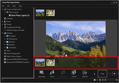 figure: Create or Open Items edit screen