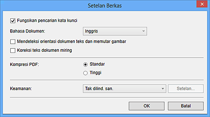 gambar: Kotak dialog Setelan Berkas