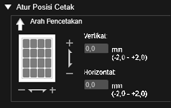 gambar: Kotak dialog Setelan Cetak