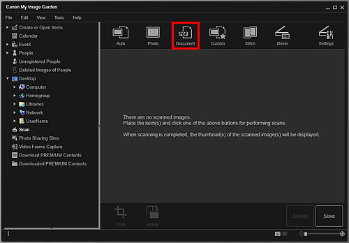 attēls: skats Skenēt