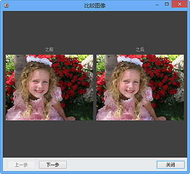 插图：“比较图像”窗口