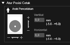 gambar: Kotak dialog Setelan Cetak