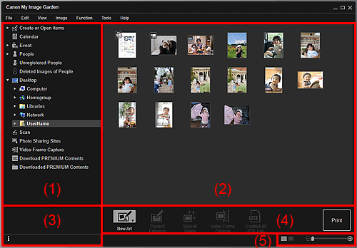 slika: glavni zaslon