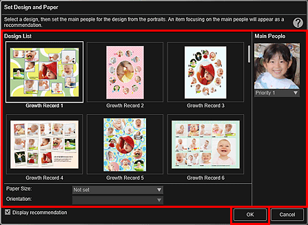 figur: Dialogboksen Angi utforming og papir