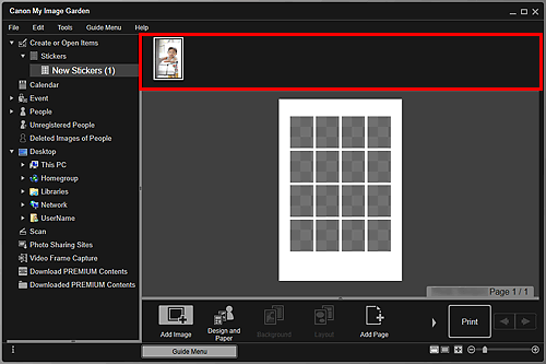 figura: ecran de editare a elementelor