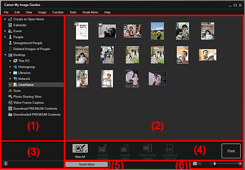slika: glavni zaslon