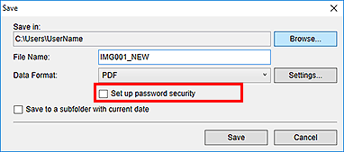 joonis: Salvestamise dialoogiboks