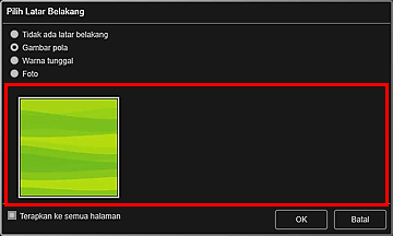 gambar: Kotak dialog Pilih Latar Belakang