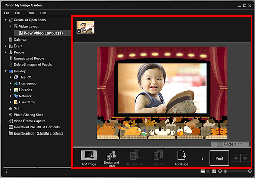 attēls: rediģēšanas ekrāns Objekts