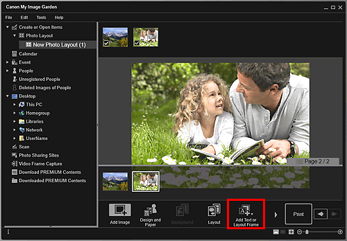 attēls: rediģēšanas ekrāns Objekts