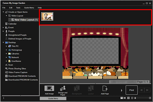 attēls: rediģēšanas ekrāns Objekts
