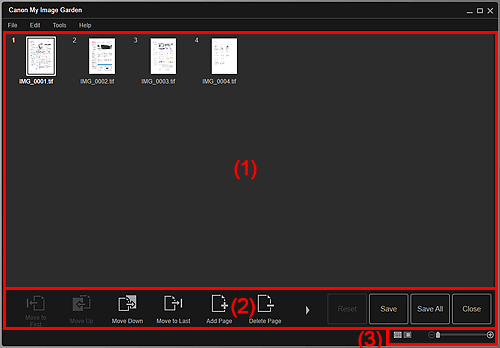 figura: visualização Criar/Editar Arquivo PDF