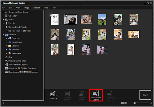 figure: Folder view