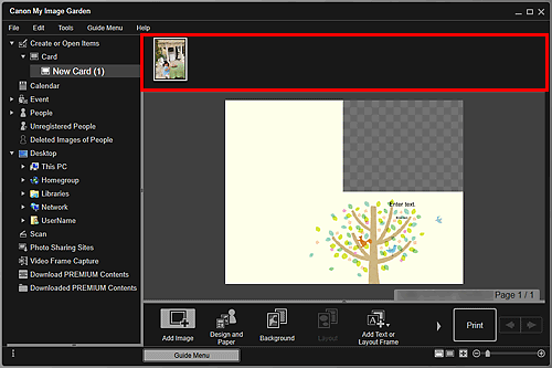 figura: ecran de editare a elementelor