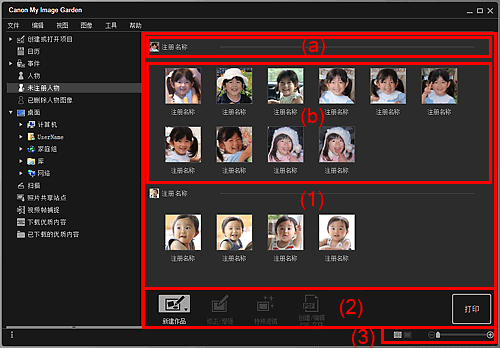 插图:“未注册人物”视图