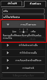 ภาพ: หน้าต่าง "แก้ไข/ปรับปรุงรูปภาพ" แท็บ "ด้วยตัวเอง"