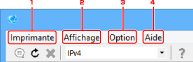 figure : Écran IJ Network Device Setup Utility