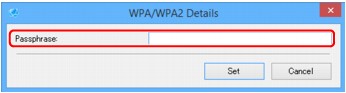 figur: Skærmbilledet WPA/WPA2-detaljer