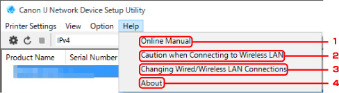 attēls: Ekrāns — Palīdzība izvēlne